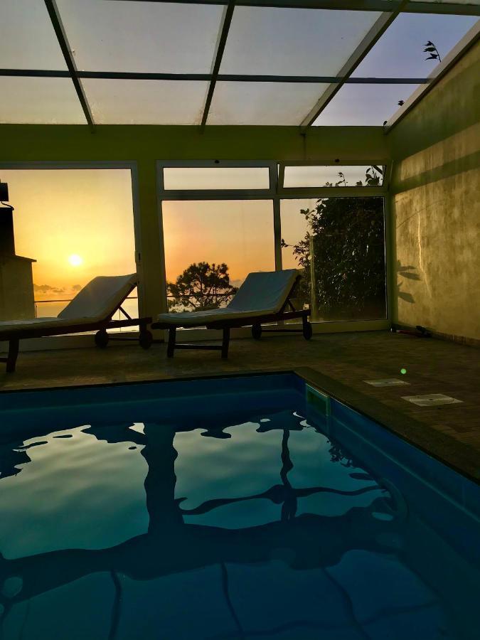 Casa Da Relva Com Piscina Aquecida Interna Leilighet Arco da Calheta  Eksteriør bilde